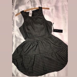 High, low, Peplum top